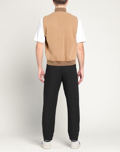 Man Vest Camel Size 36 Polyester, Viscose, Elastane
