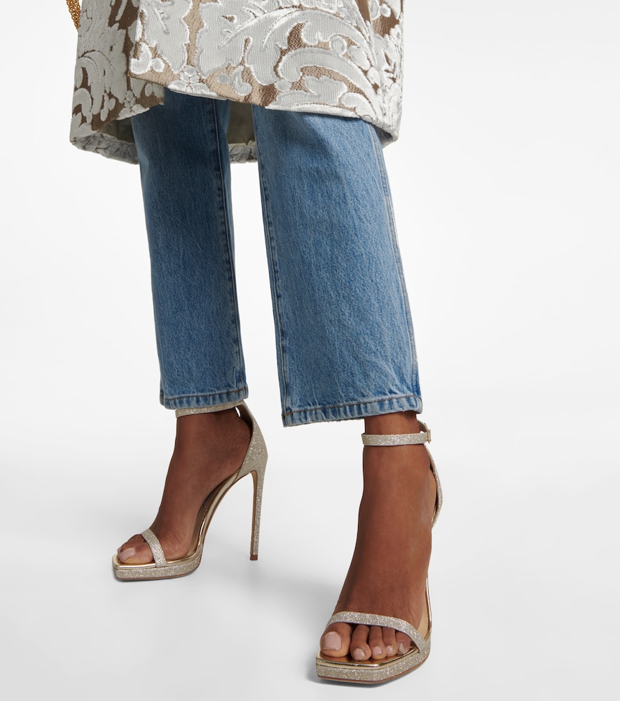 Alva 120 embellished leather sandals