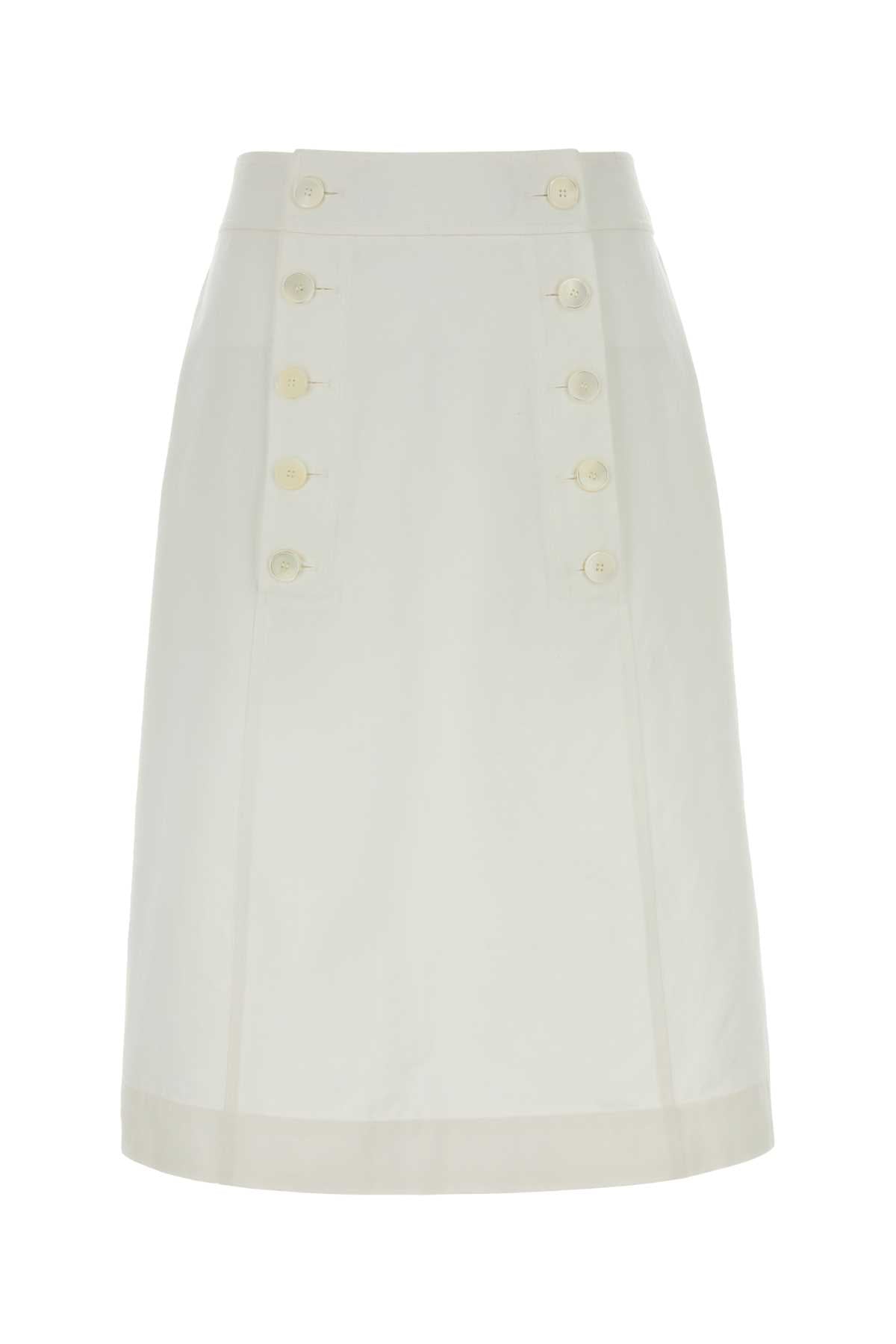 Gonna Skirt — White