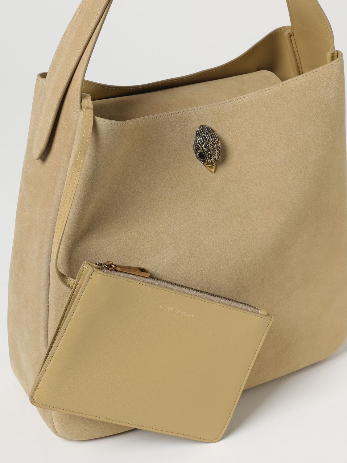 Shoulder Bag KURT GEIGER LONDON Woman color Green