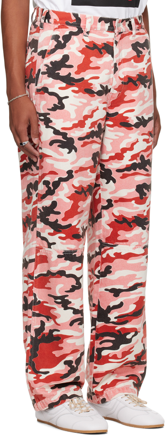 Still Kelly Pink Camo Jeans