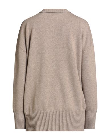 Woman Sweater Beige Size M Cashmere, Brass