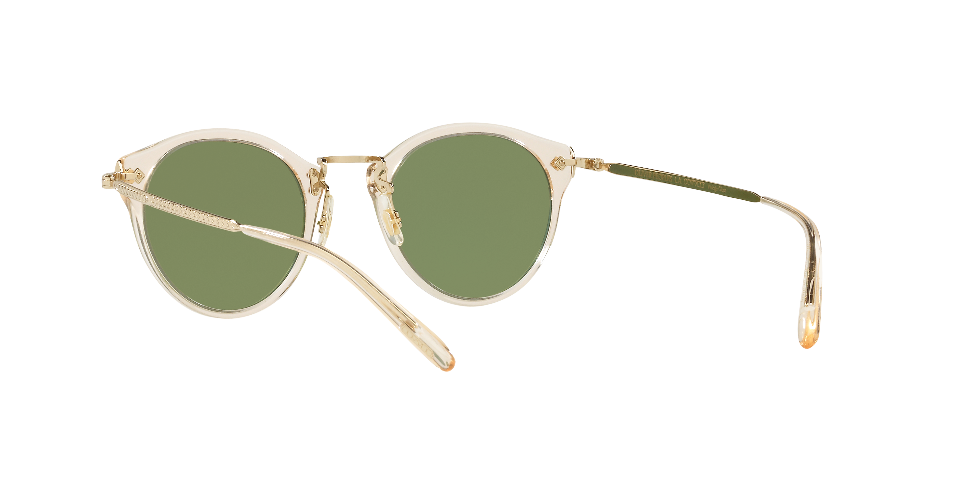Oliver Peoples Man Oliver Peoples OV5184S OP-505 SUN 109452 Zonnebrillen Acetaat Goud Groente Pantos Normaa