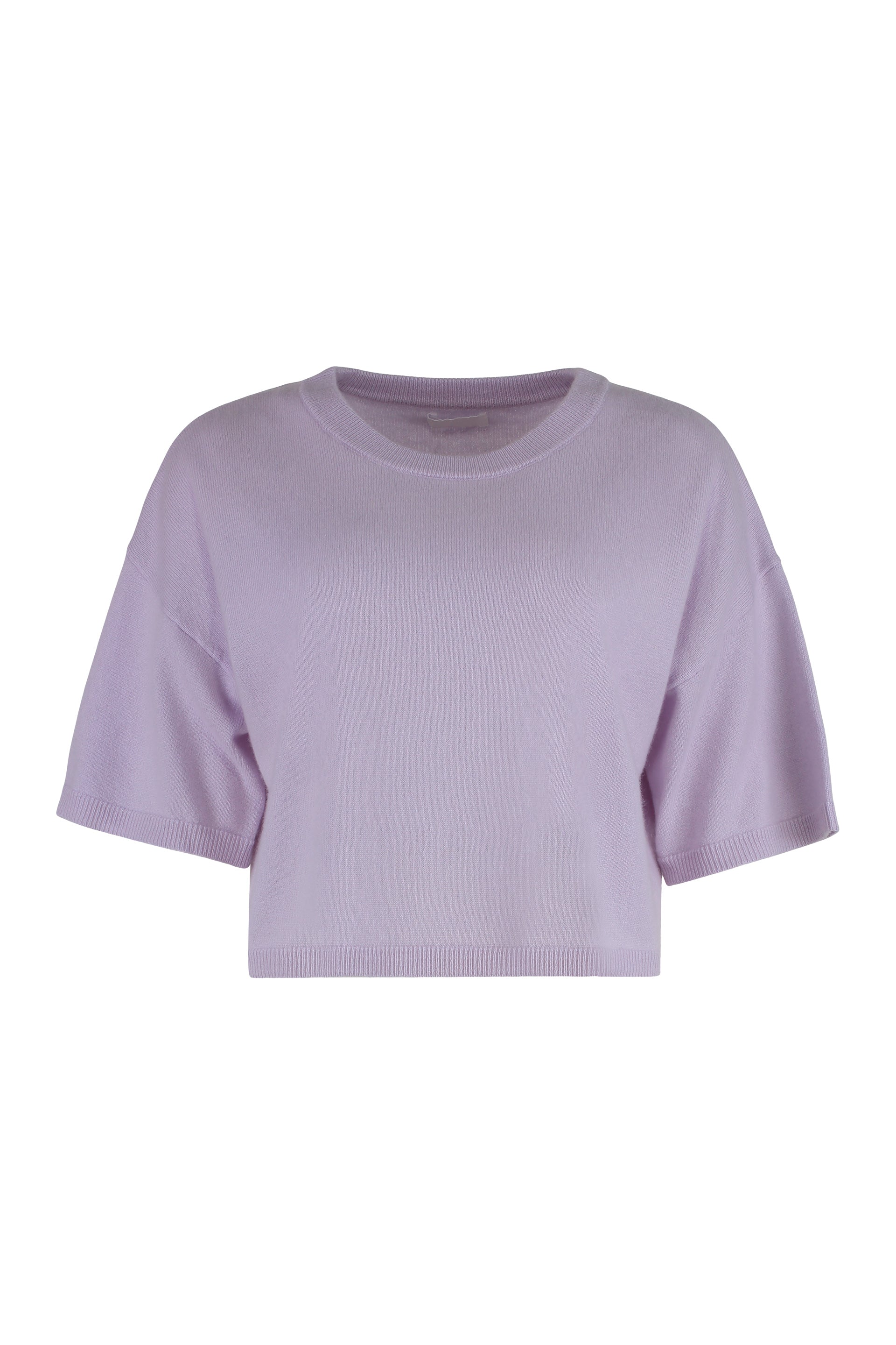 Miles Short-sleeve Cashmere Top