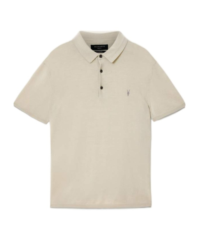 Mode Merino Short Sleeve Ramskull Polo Shirt