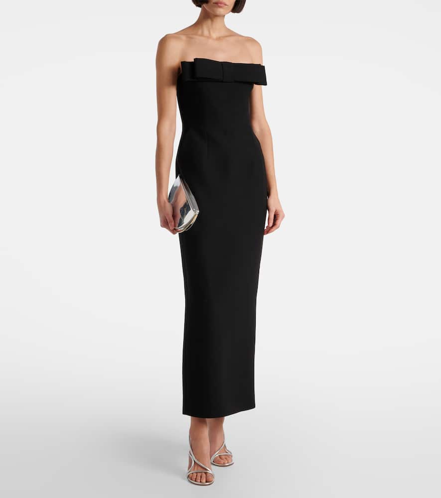 Sisu bow-detail cocktail dress