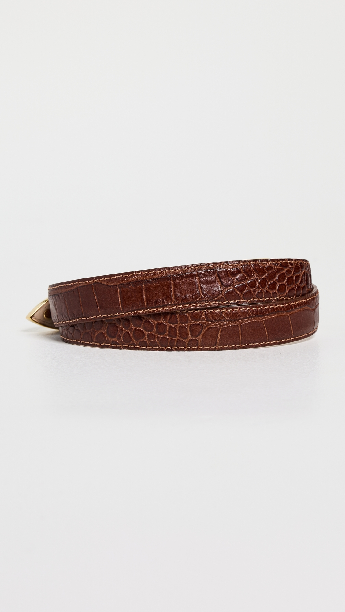 No.16 Leather Belt Umber