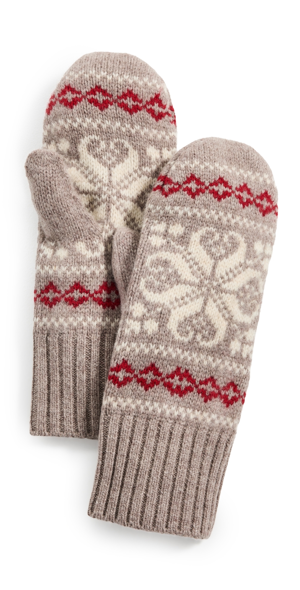 Hollis Knit Mittens Multi One Size