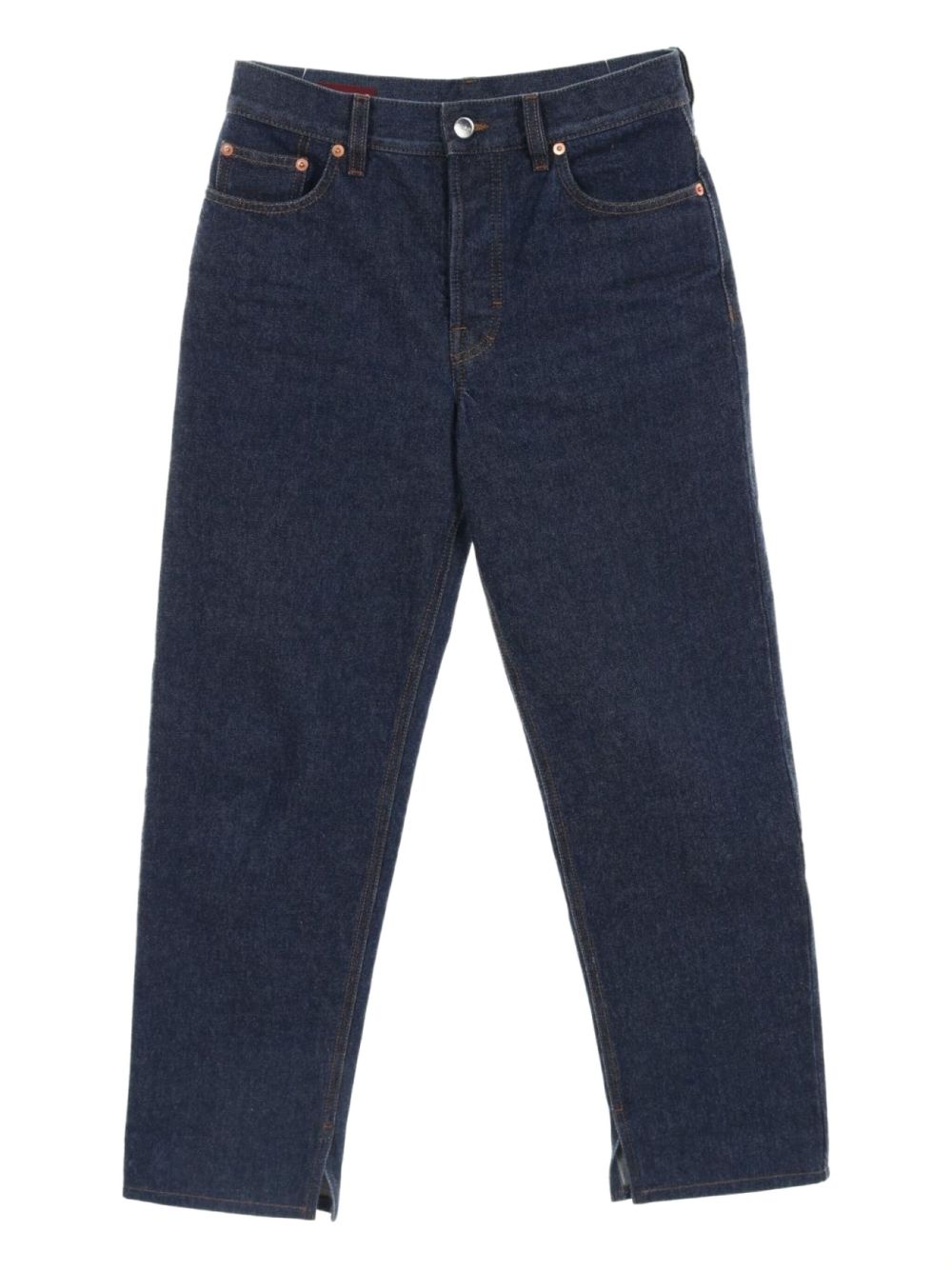 Gucci Pre-Owned 2010s logo-patch jeans - Blue