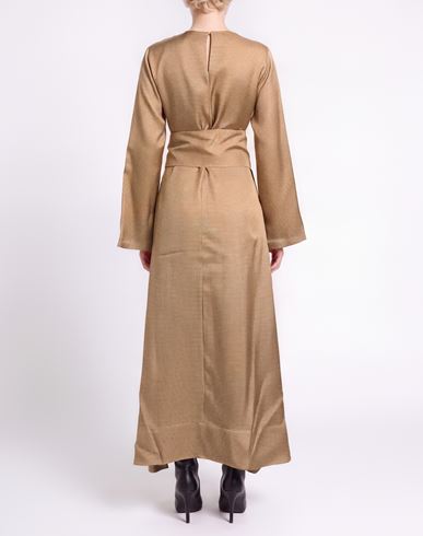 Co. go Woman Maxi dress Sand Size 6 Silk
