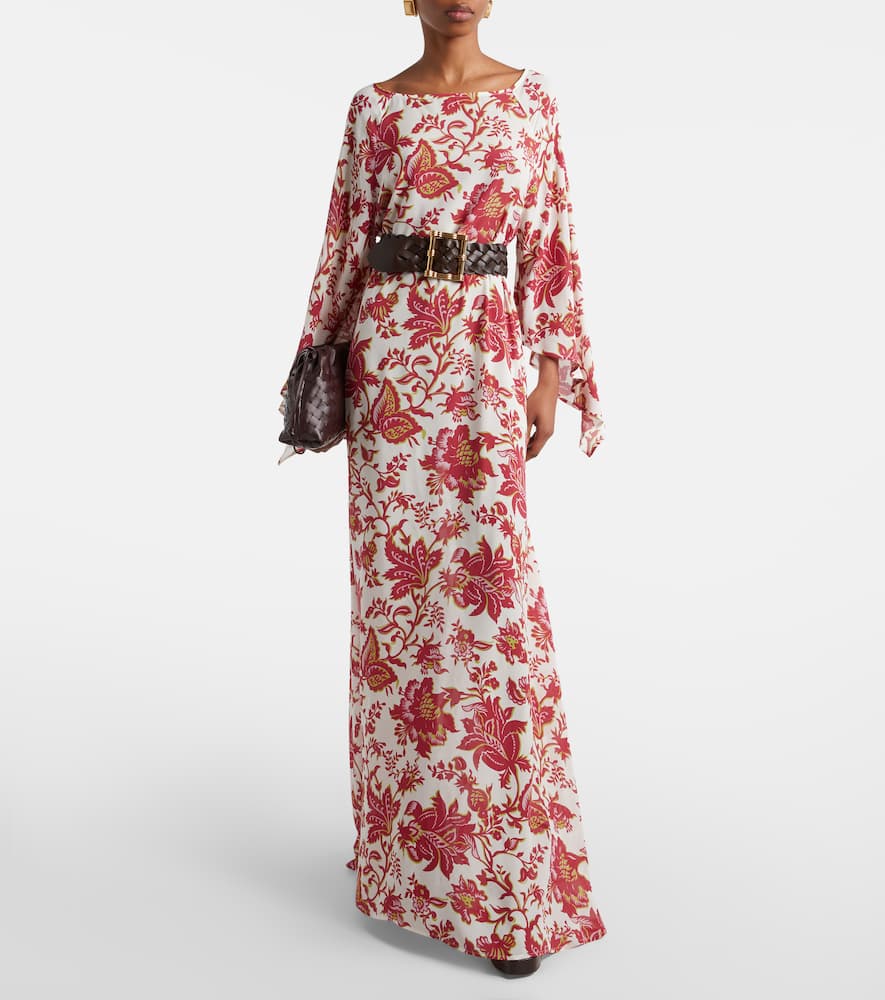 Floral maxi dress