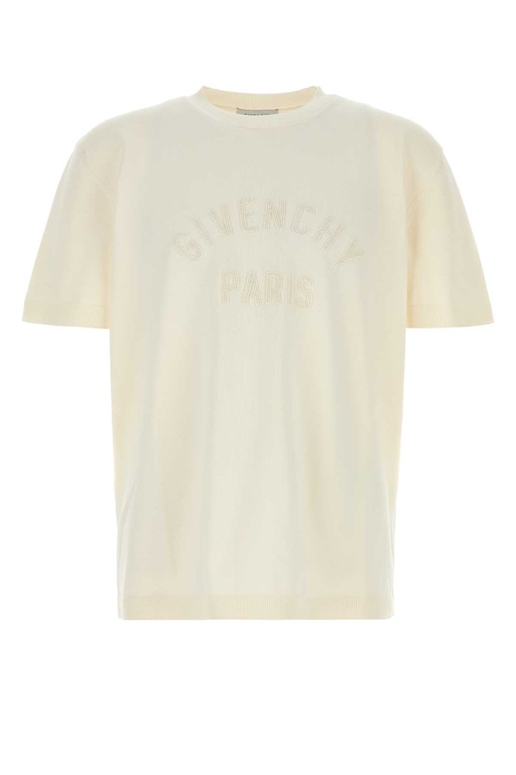 Beige Crew Neck T-Shirt