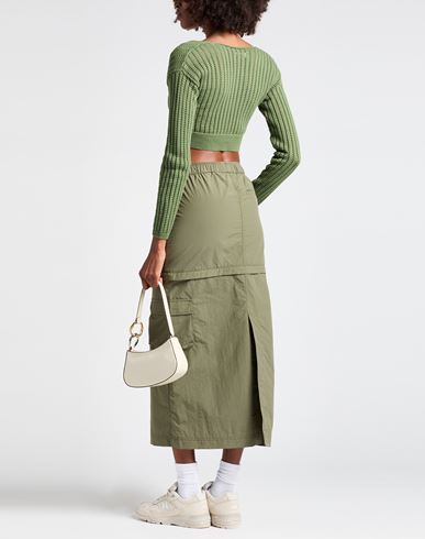 Woman Sweater Green Size ONESIZE Cotton