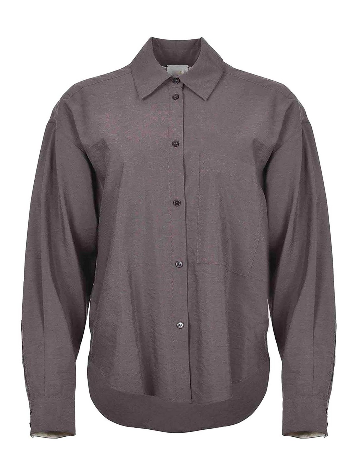 Shirt Made Of Silk Crepe