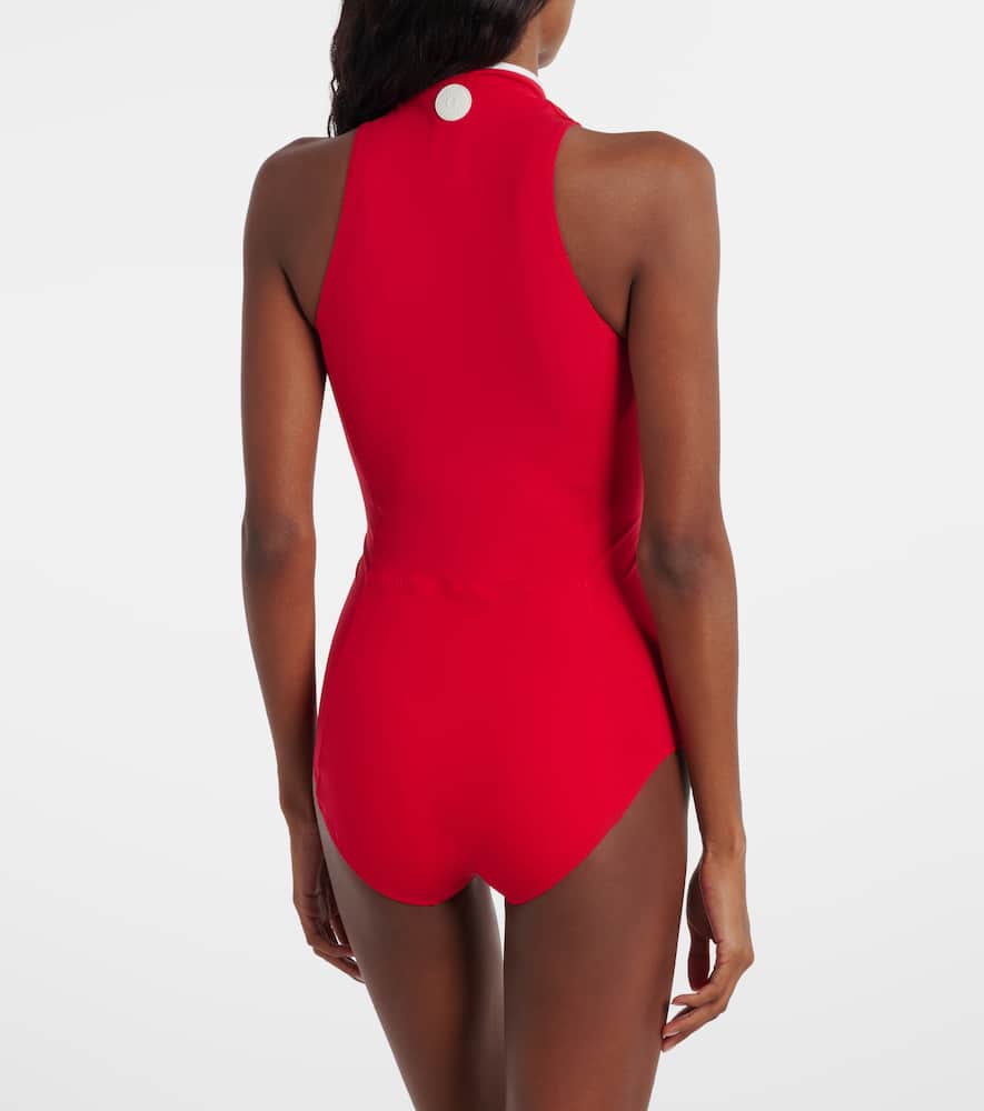 Katya zip-up swimsuit