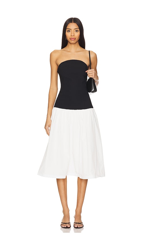 Amanda Uprichard KLEID VALENCIA in Black. Größe XS. Also in L, M