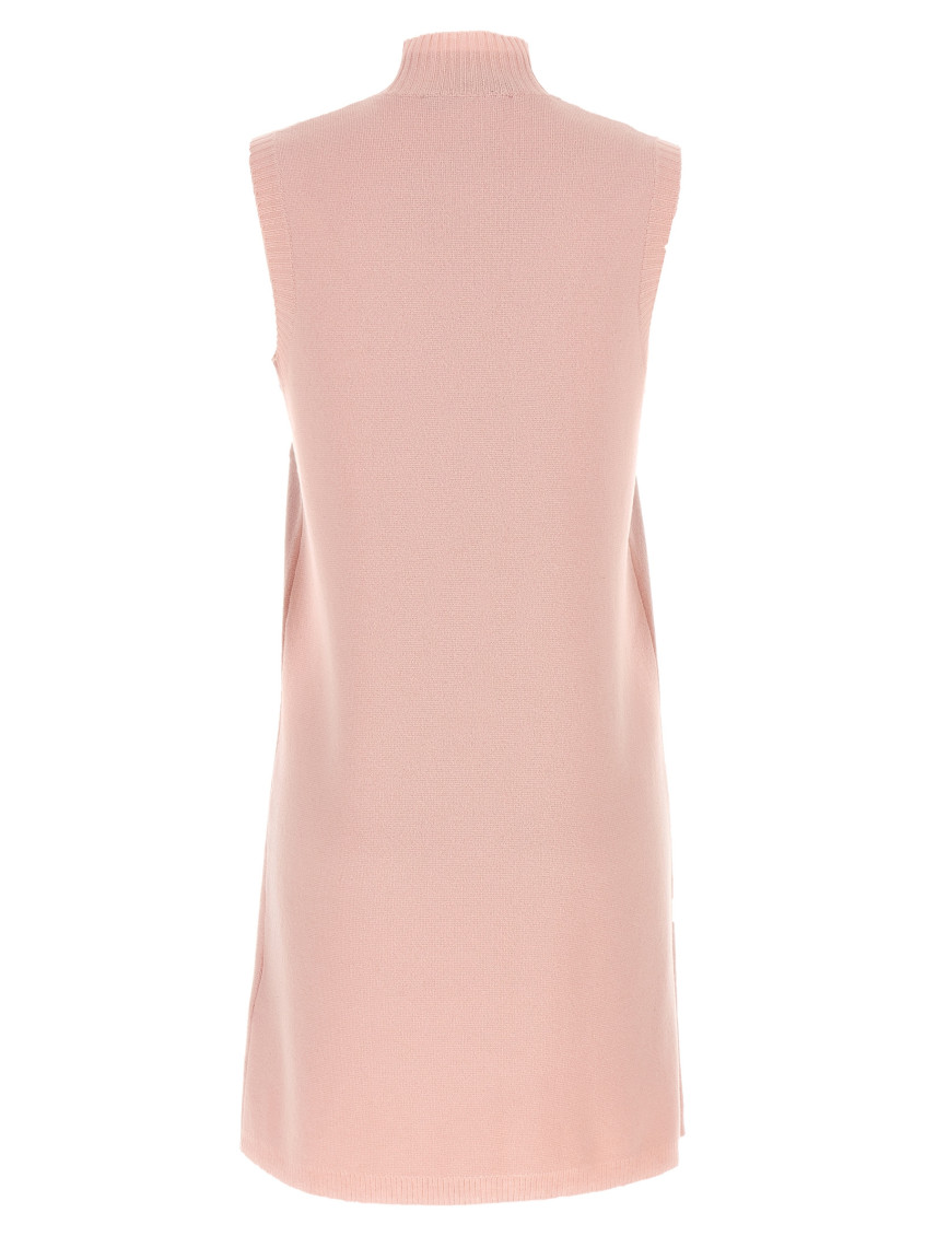 Pink Wool Blend Dress