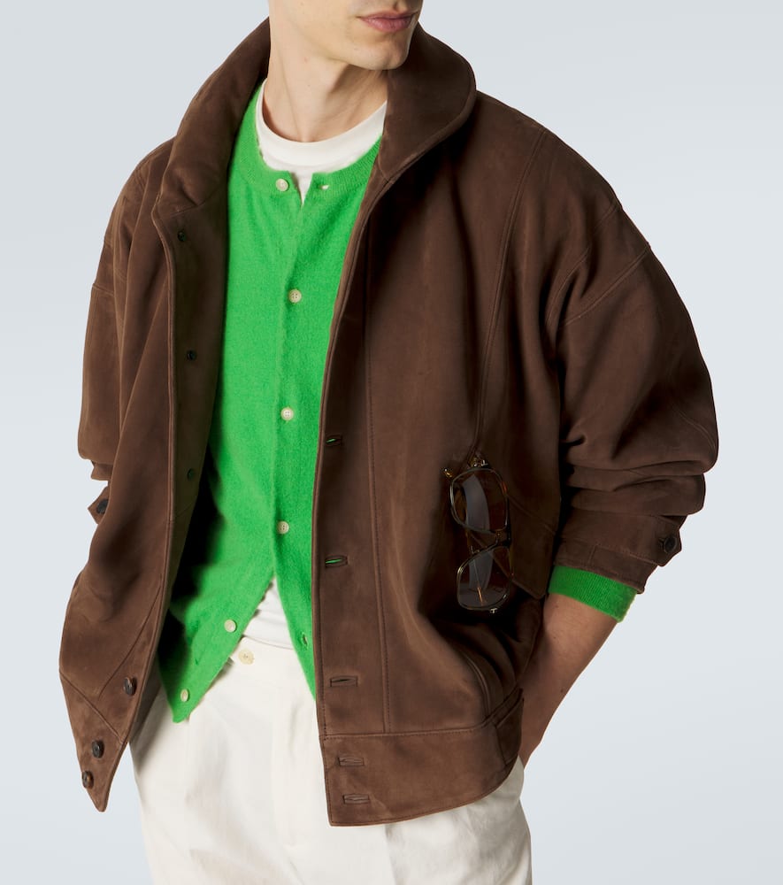 Cashmere and cotton cardigan