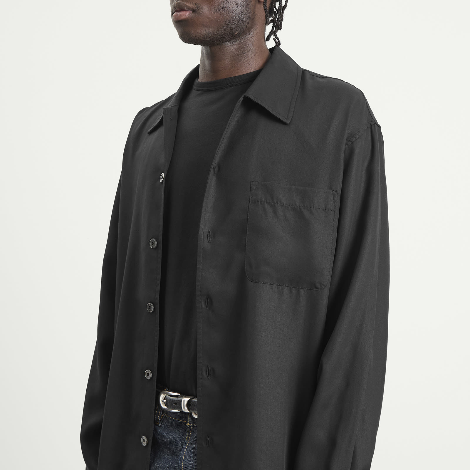 Men's Lyocell Every Shirt in Black