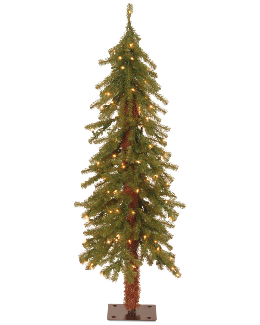 Hickory Cedar Tree With 50 Clear Lights