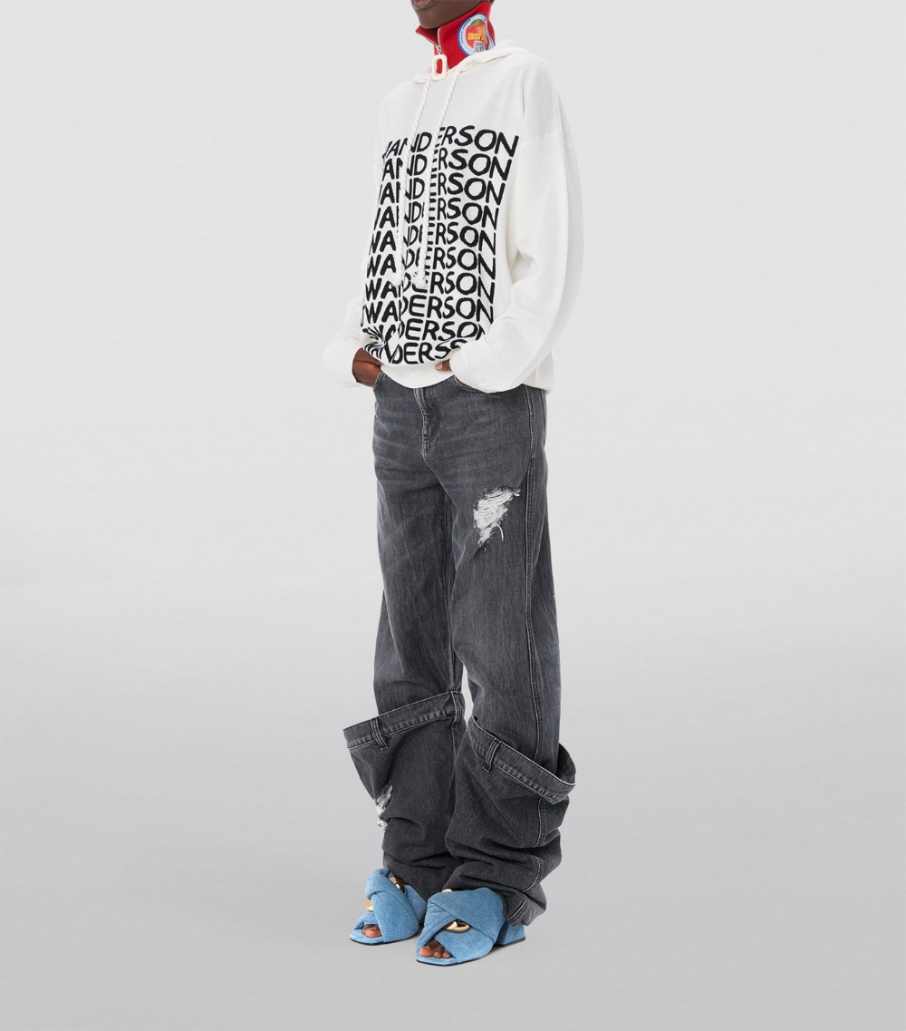 Merino Wool Logo Sweater
