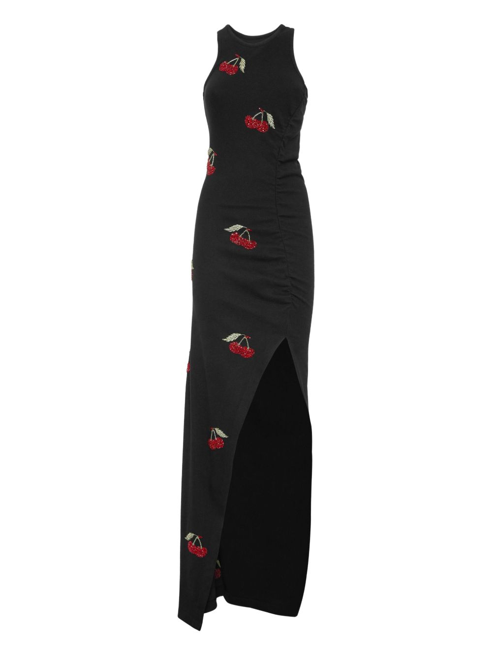 Crystal-embellished maxi dress - Black