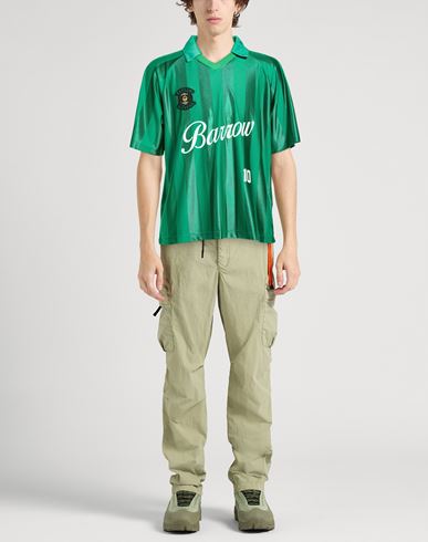 Man Polo shirt Emerald green Size L Polyester