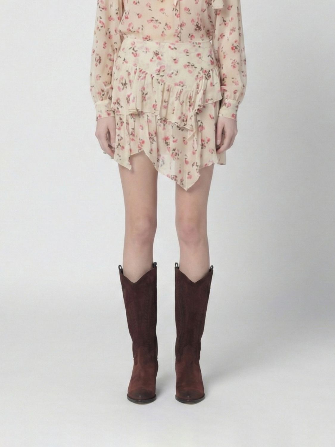 Skirt Woman color Beige