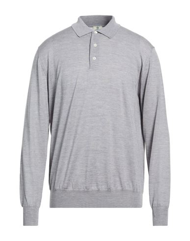 Man Sweater Light grey Size 46 Virgin Wool