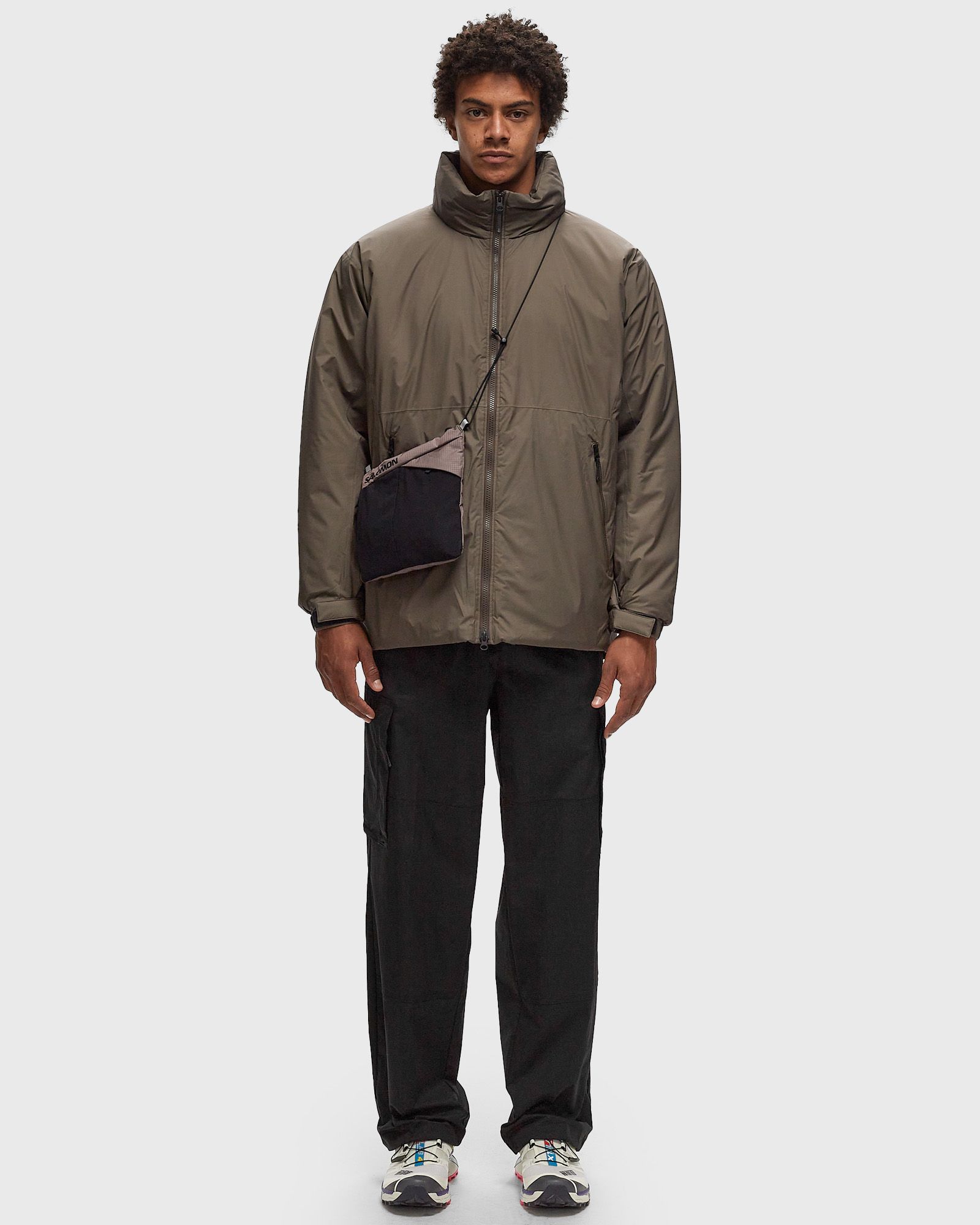 0 WINDSTOPPER BY GORE-TEX LABS Puffy Jacket brown male Windbreaker now available at BSTN