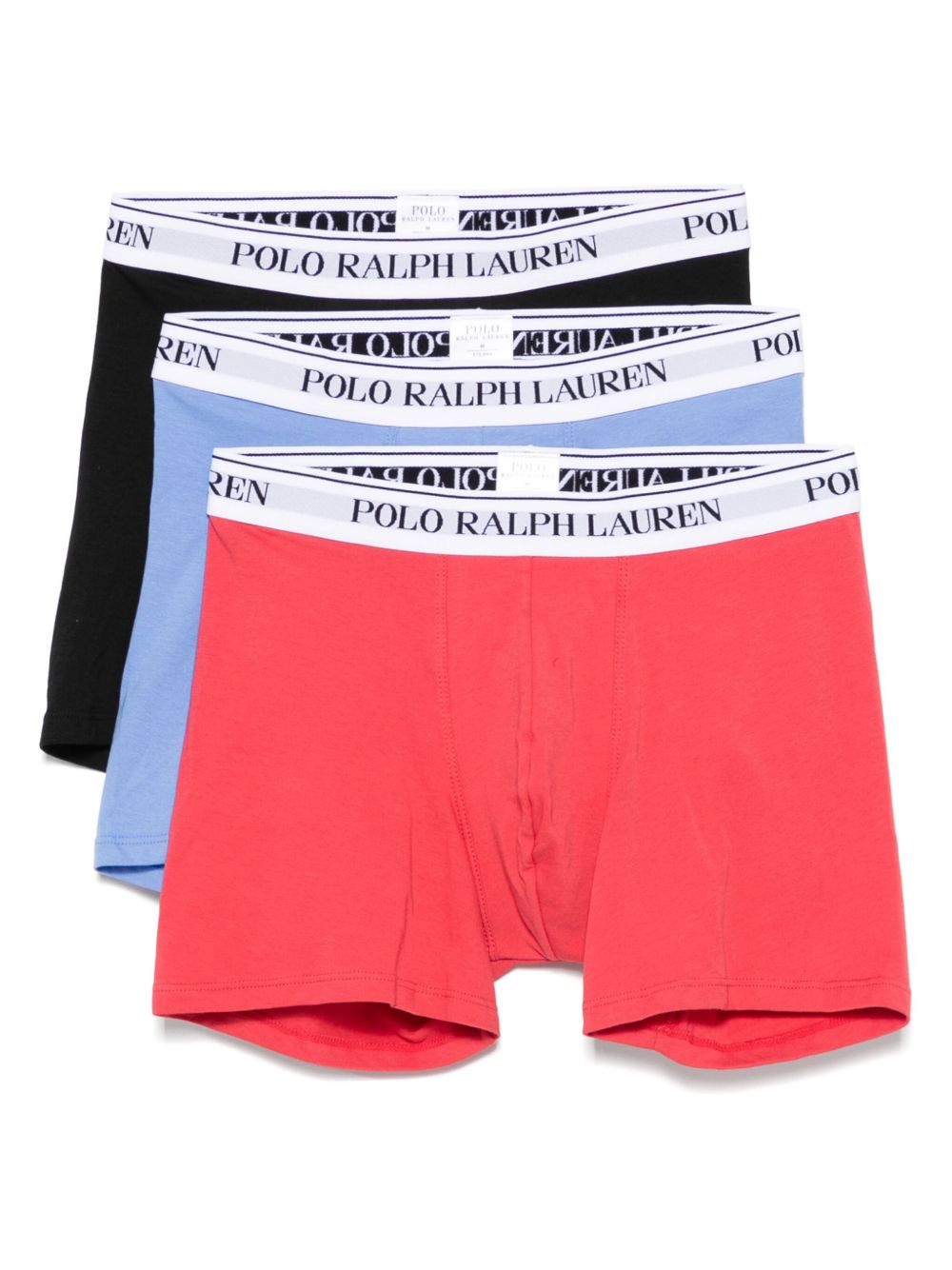 Polo Ralph Lauren logo-waistband boxers (pack of three) - Red