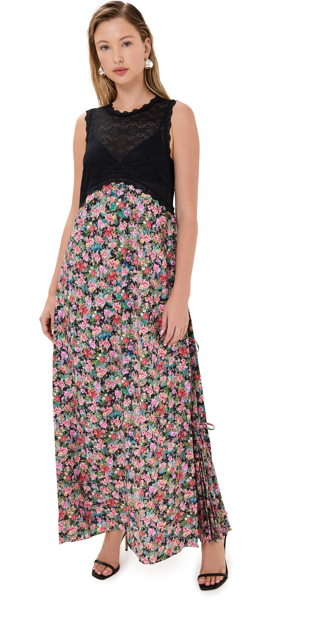 Phoebe Dress Green Garden