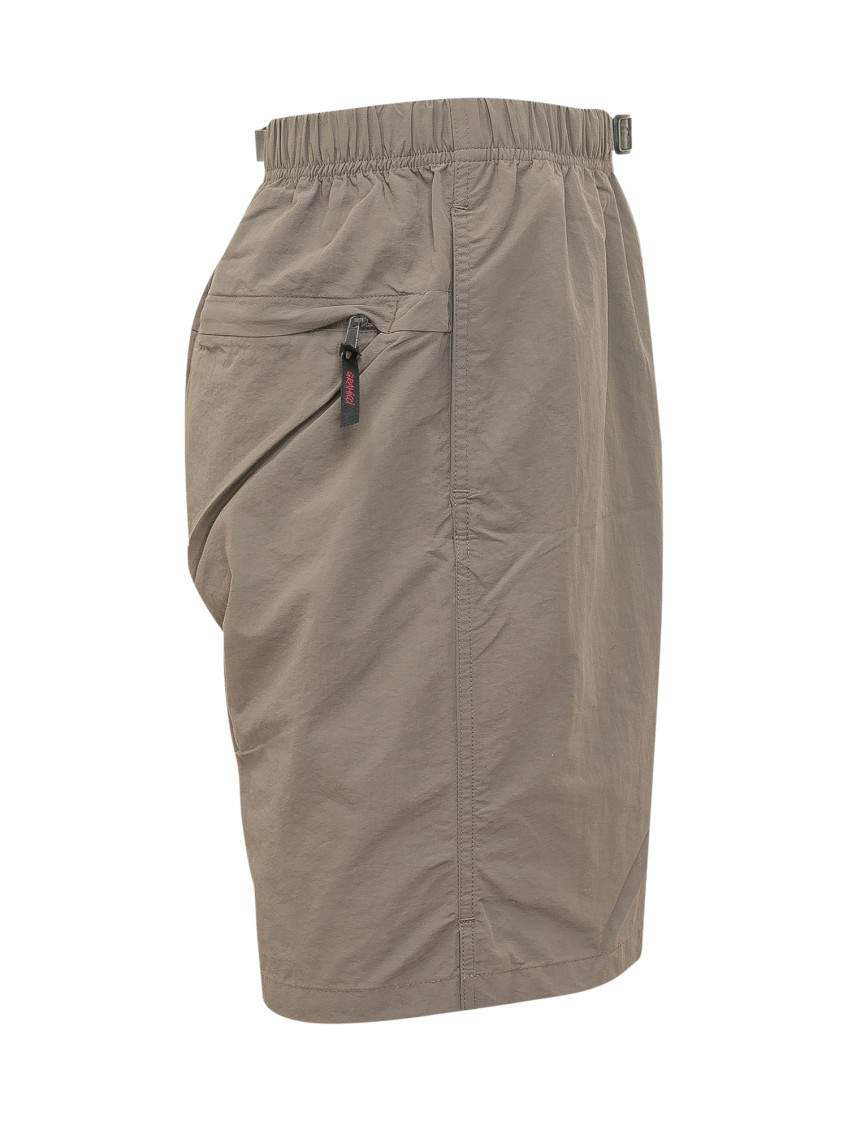 Gramicci - packable nylon shorts relaxed fit trave