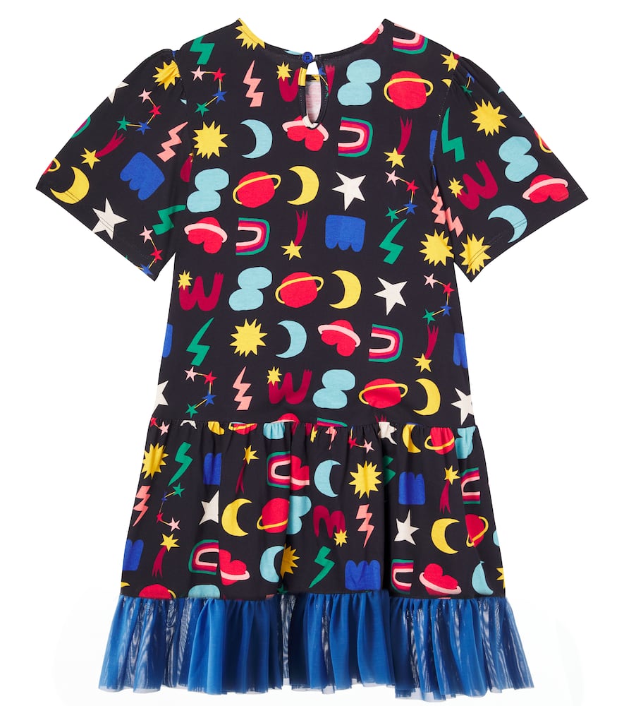 Fábula Cosmotipo printed cotton dress