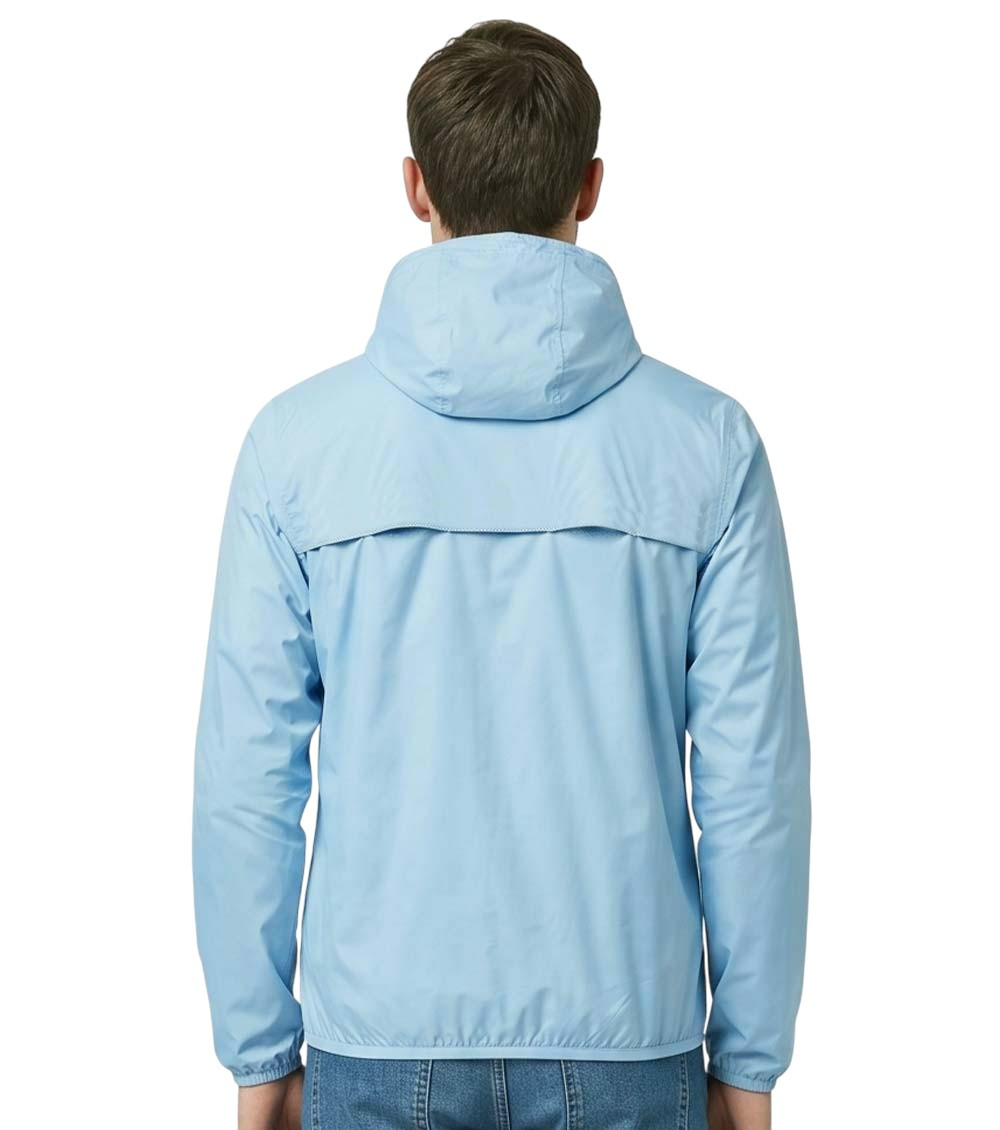 Light Blue Hood Jacket