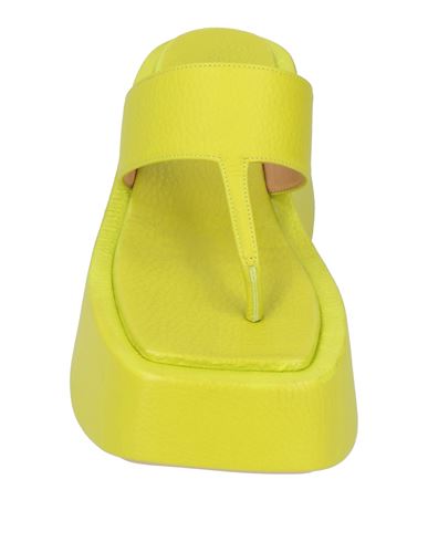 Marsèll Woman Toe strap sandals Acid green