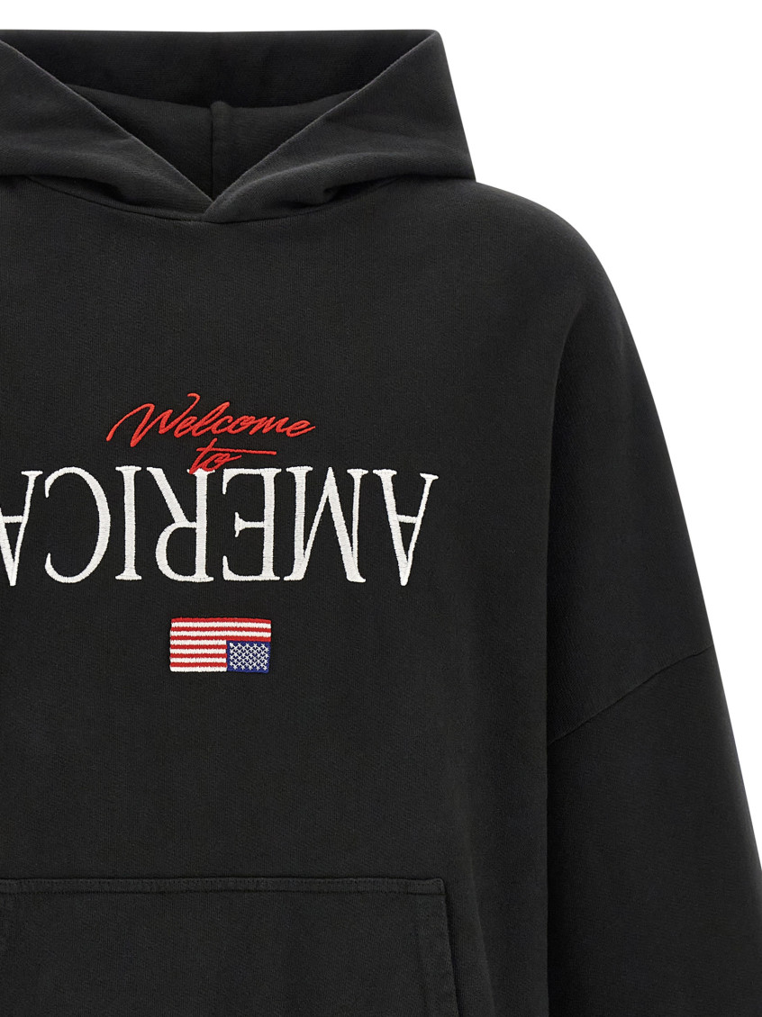Welcome To America-hooligan Hoodie