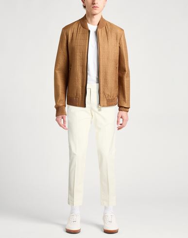 Man Pants Cream Size 30 Cotton, Modal, Elastane