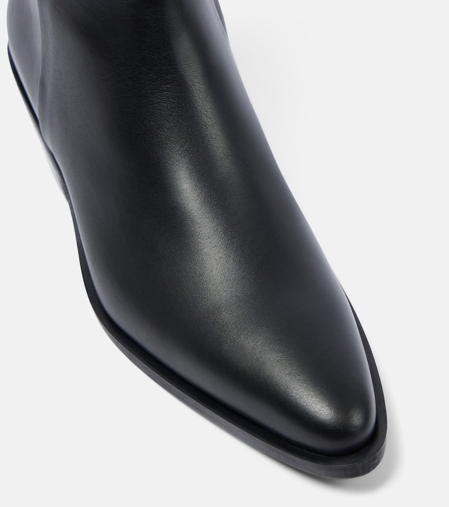 A. Emery Hudson leather ankle boots