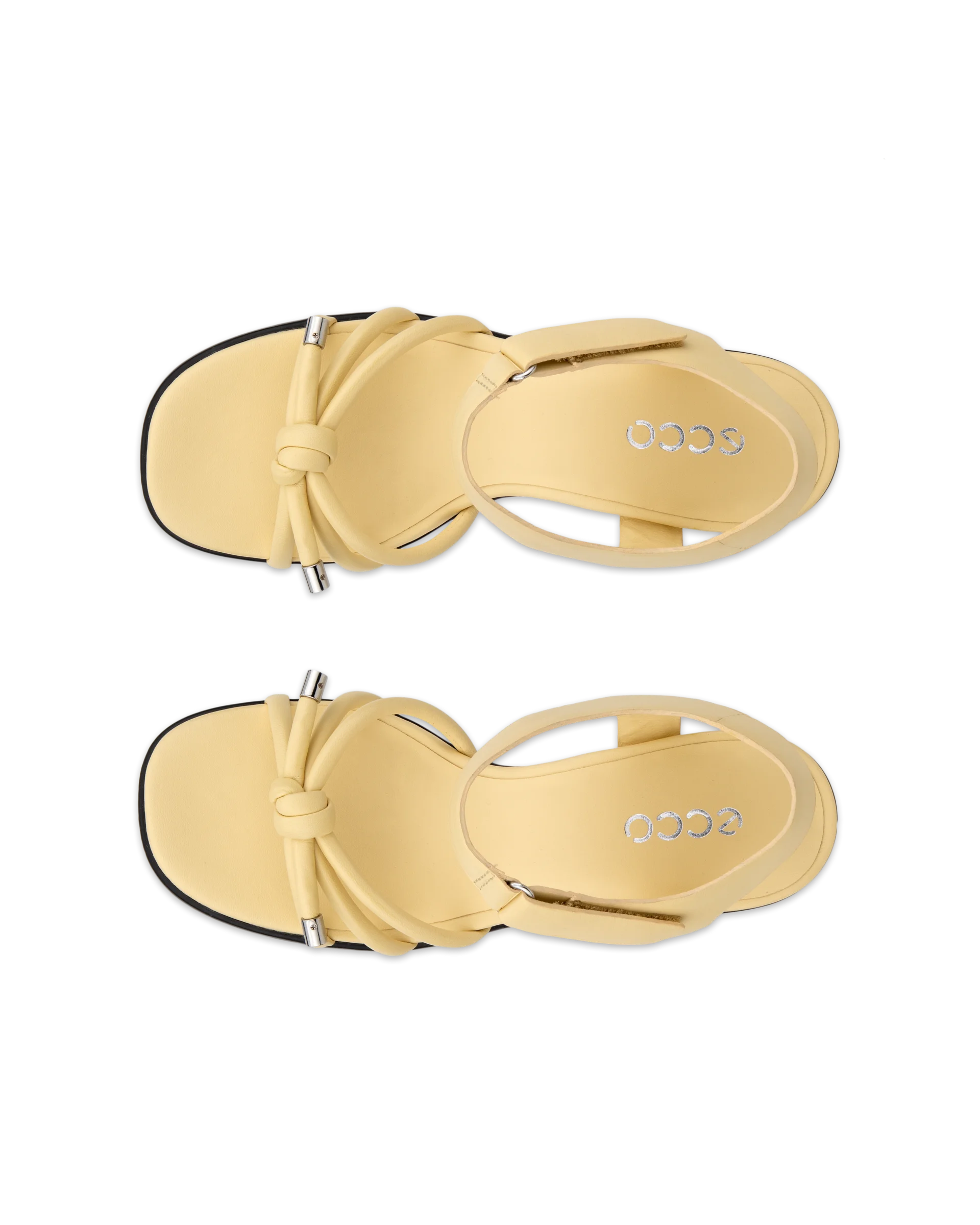 Sculpted Alba 65 - Women's Leather Heeled Sandal - Yellow