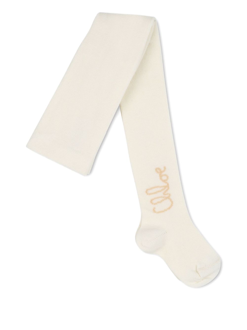 Ribbed tights - Neutrals