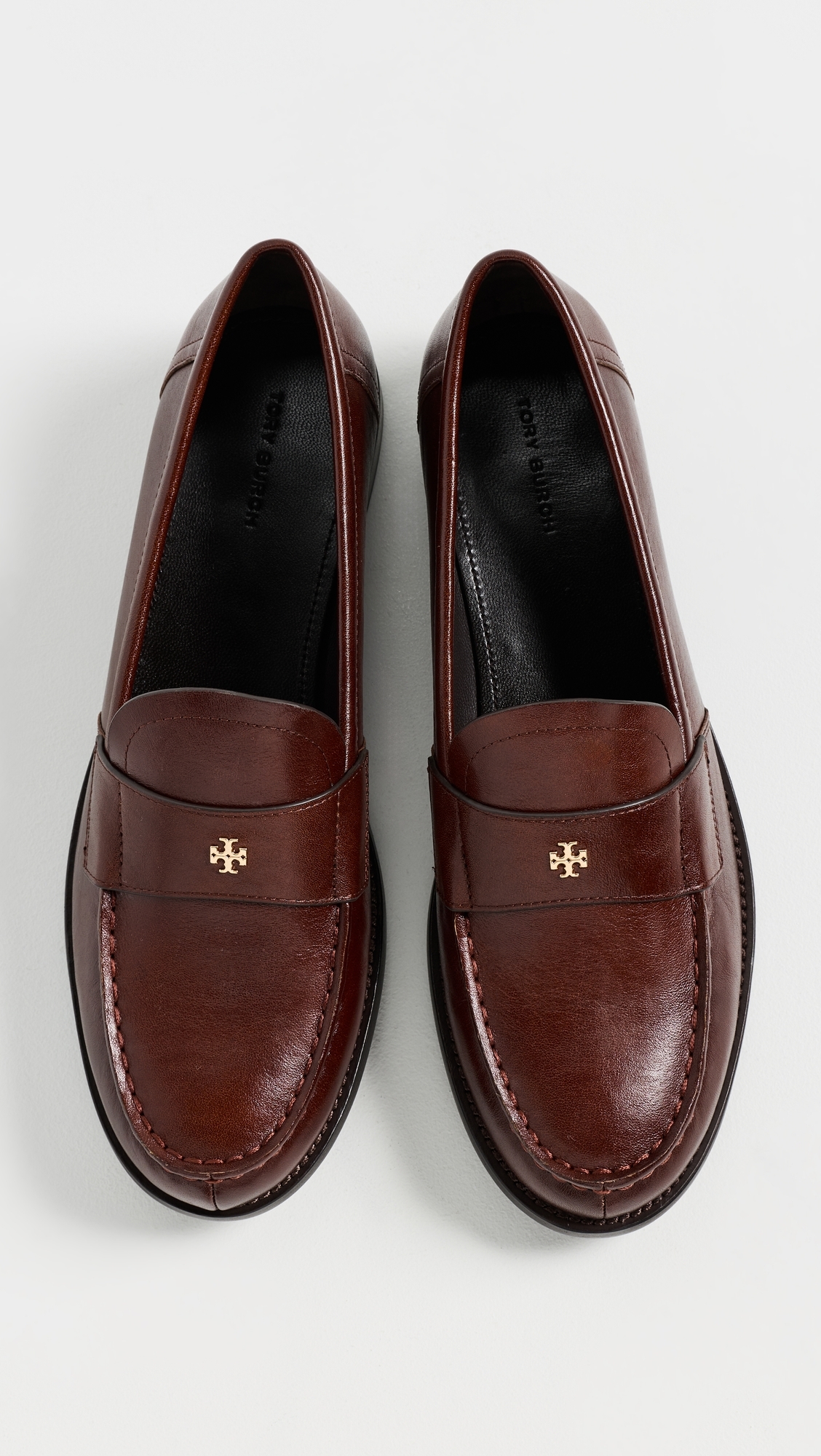Classic Penny Loafers Negroni With Gold Logo