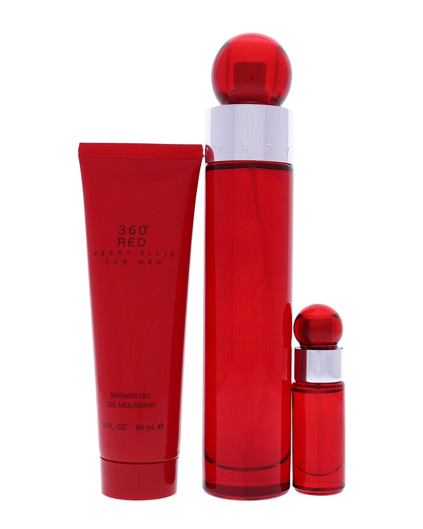 Men's 360 Red 3pc Gift Set