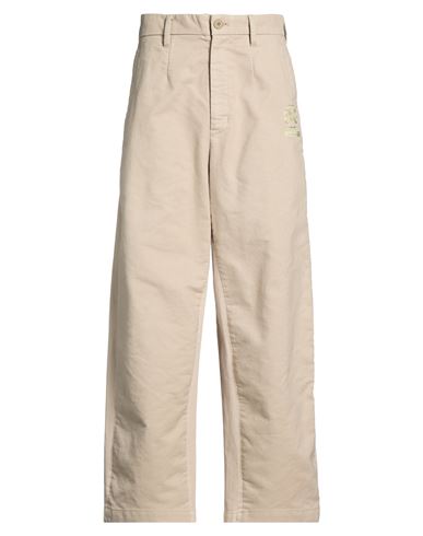 Man Pants Beige Size 3 Cotton