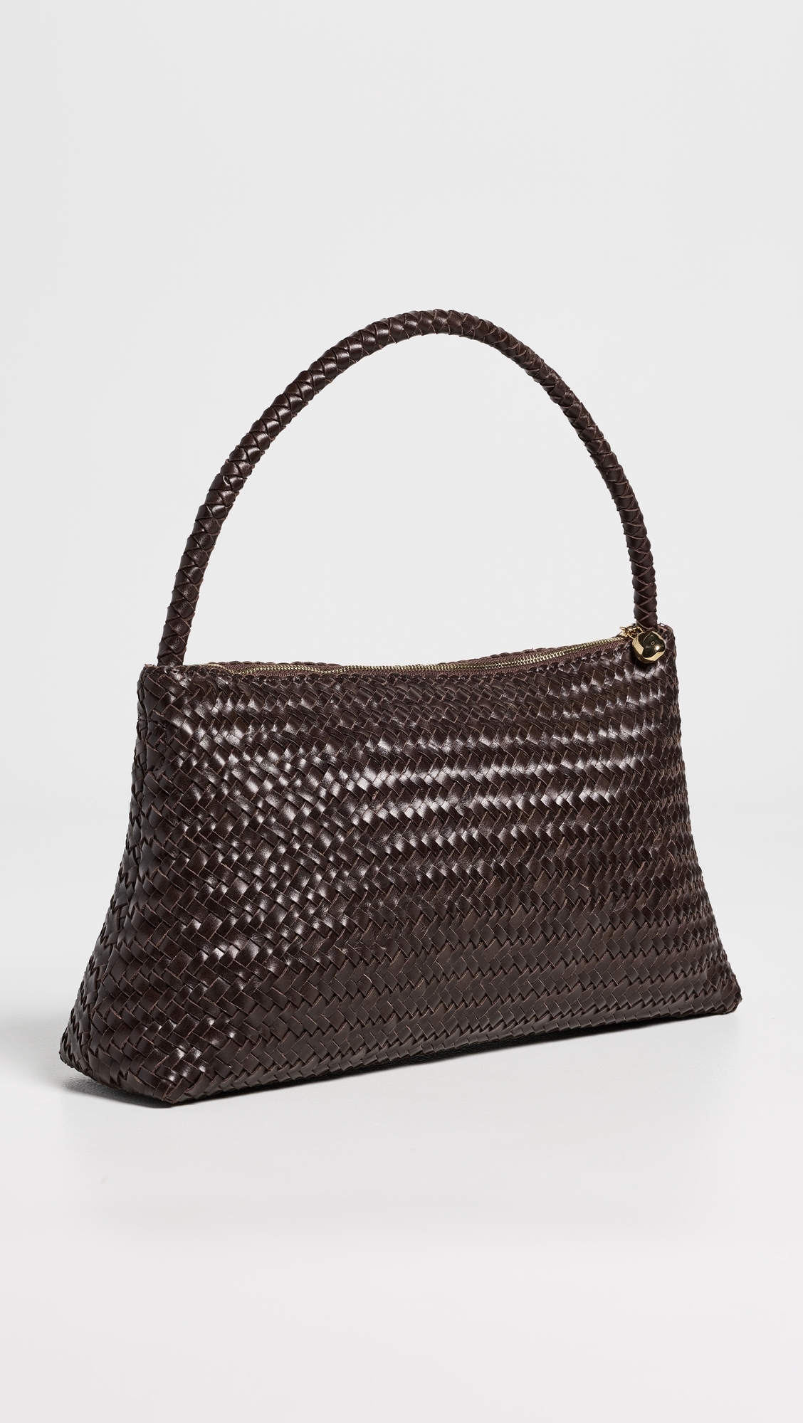 The Signature Woven Collection Shoulder Bag Coffee Bean One Size