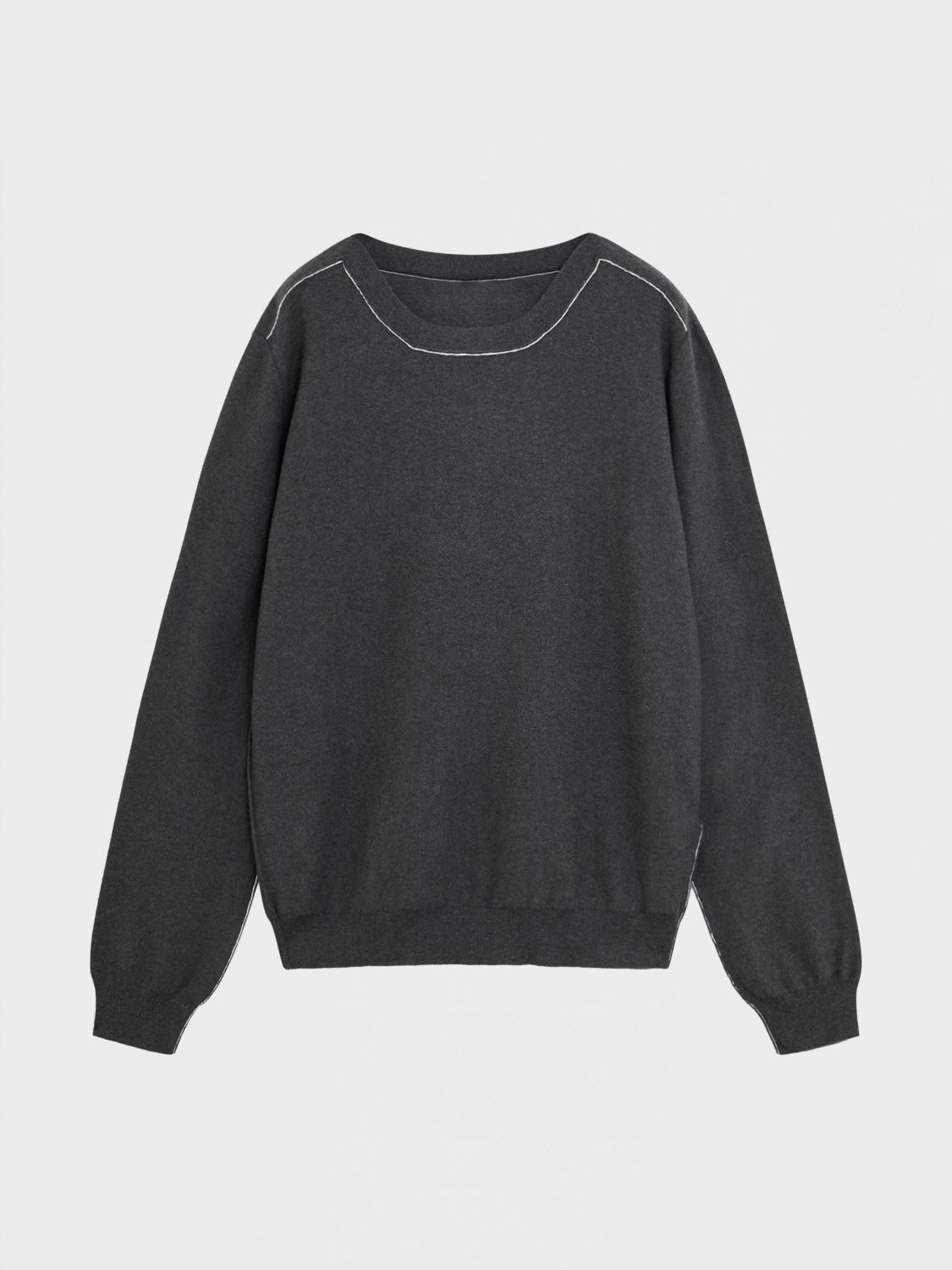 Sweater Men color Charcoal