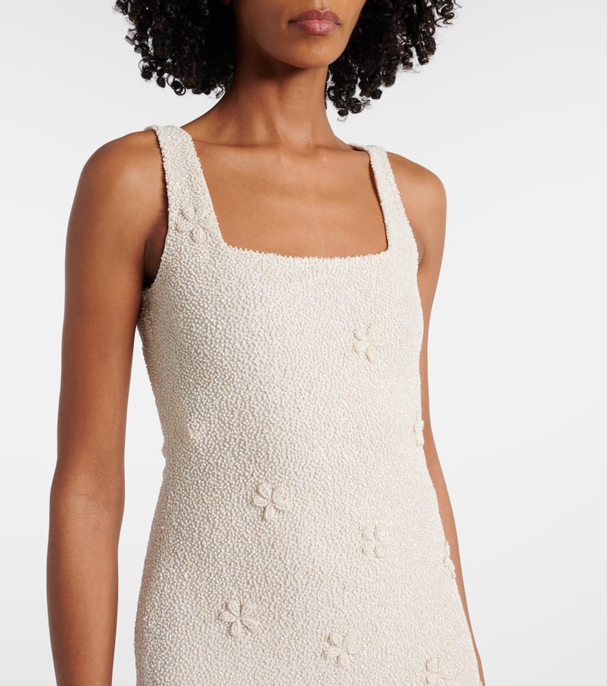 Le Sable beaded minidress
