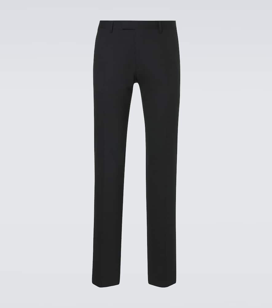 Wool tuxedo pants