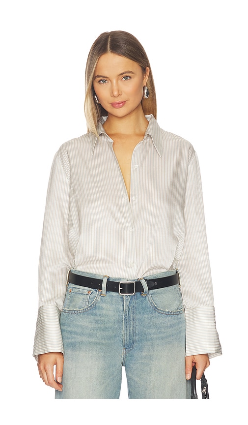 Citizens of Humanity Camilla Shirt in Brown. - XS also in L, M