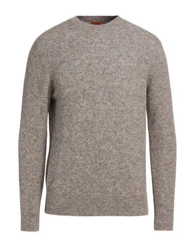 Man Sweater Light grey Size M Alpaca wool, Polyamide, Wool, Elastane